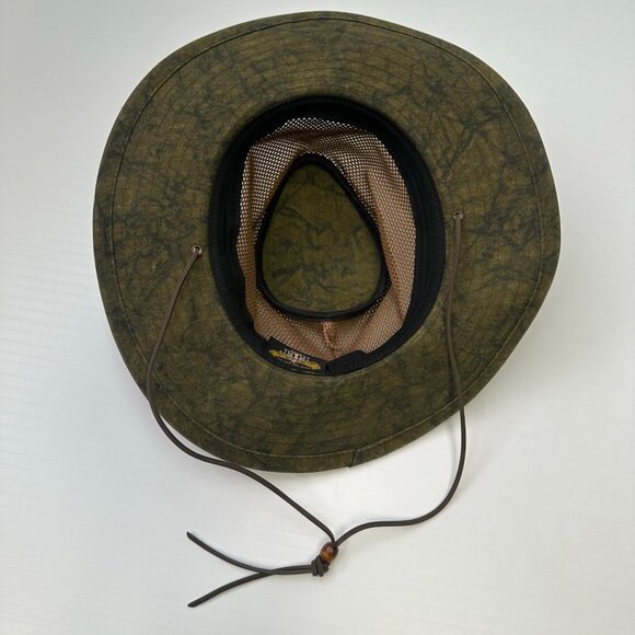 Henschel Hat Men Large Western Rope Band Strap Rodeo Cowboy Mesh USA Work Core - Picture 9 of 12